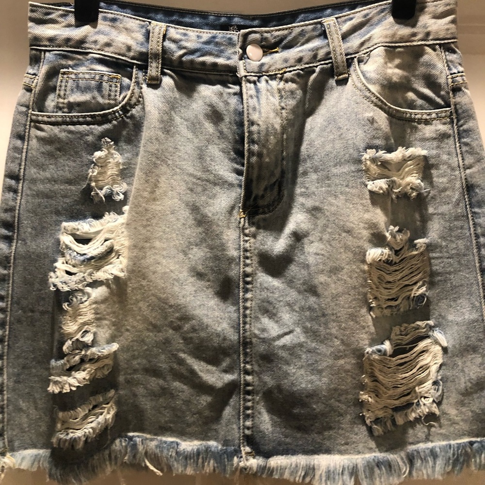 Denim Skirt